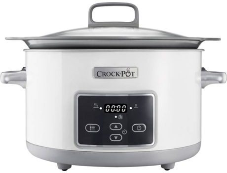 Máquina de Cozinha Slow Cooker CROCKPOT CSC026X (5 L) — 5L |  Painel Digital