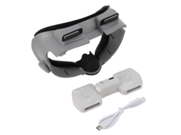 Capa de Face Mali para VR, com cooler, dois ventiladores ajustáveis, para aliviar calor e neblina