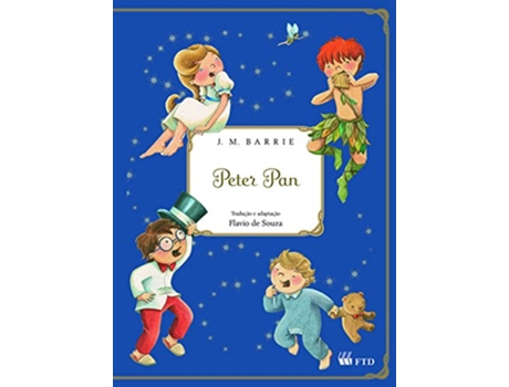 Livro Peter Pan 02 de JM Barrie (Português)