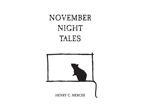 Livro November Night Tales De Henry C Mercer (inglês)