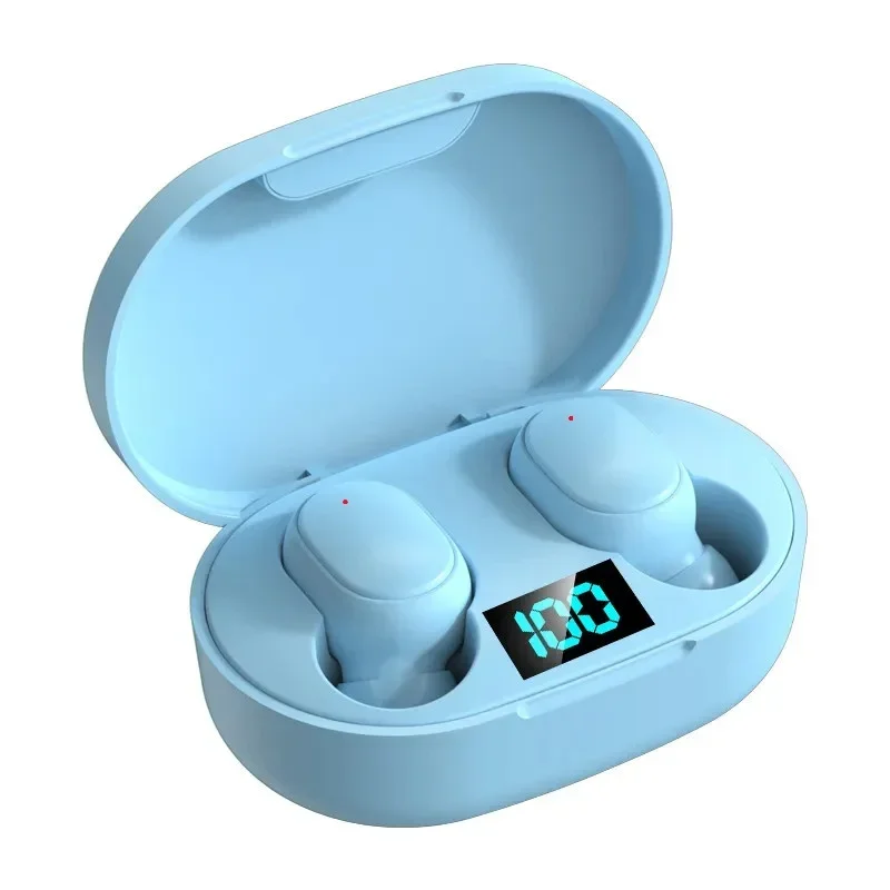 (azul) Fones De Ouvido Tws Bluetooth Com Cancelamento De Ruído E Microfone