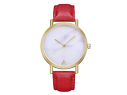 Reloj De Mujer Zhoulianfa Con Correa De Pu Simple Dial Redondo Cuarzo