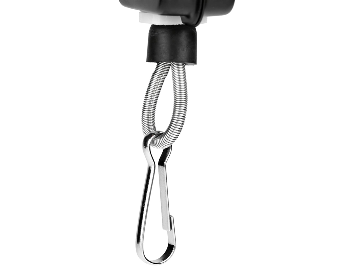 Suporte genérico para ferramentas retráteis ES620 com balanceador Mola Preto para evitar danos às ferramentas.