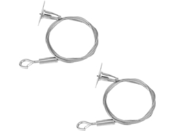 2-ganchos De Parede Para Pendurar Espelhos Com Fio Aço Inoxidável Molduras Fotos Resistente