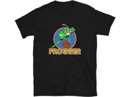 Mod.5 Arcade Frogger Videogame Retro Vintage Console De Jogos Dos Anos 80 Aliens 8 Bits Gamer Camiseta Pesada Ly Ebike
