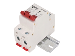 Laxiscreed Disjuntor Doméstico 2p Dc 1000v 40a Com Proteção Segura E Capacidade De 6ka