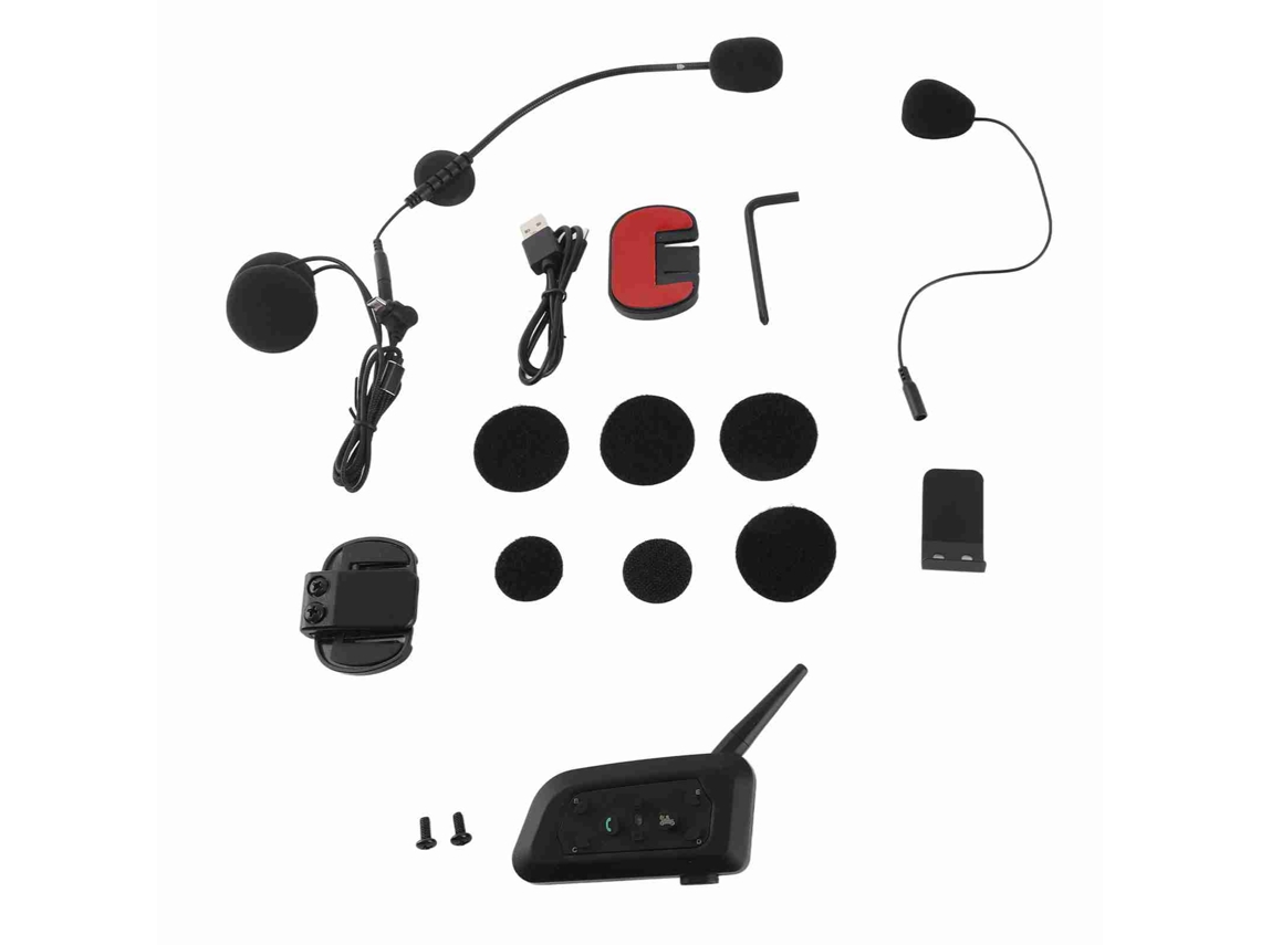 Headset de Intercom Bluetooth para Motocicleta com Bateria Integrada EOOCOO