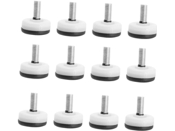 Doitool Conjunto De 20 Pés Niveladores Ajustáveis Para Móveis, Mesas, Cadeiras E Sofás Acessório Para Casa
