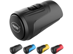 Lurelia Campainha De Bicicleta, Relógio Elétrico Para Bicicleta, Alarme Antirroubo De 125 Db, Alto, Zqkla (preto)
