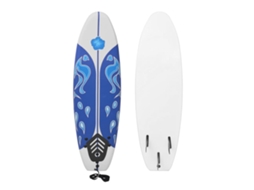 Vidaxl Prancha De Surf Azul 170 Cm