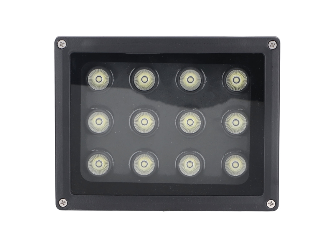 Luz De Barreira Led Para Estacionamento 12w Com Iluminação 8m E Sensing Fotosensível