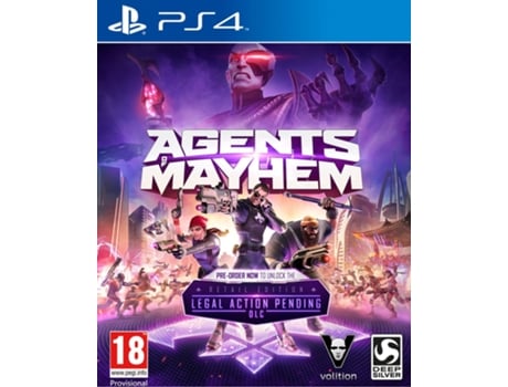 Jogo PS4 Agents Of Mayhem (Day One Edition) 