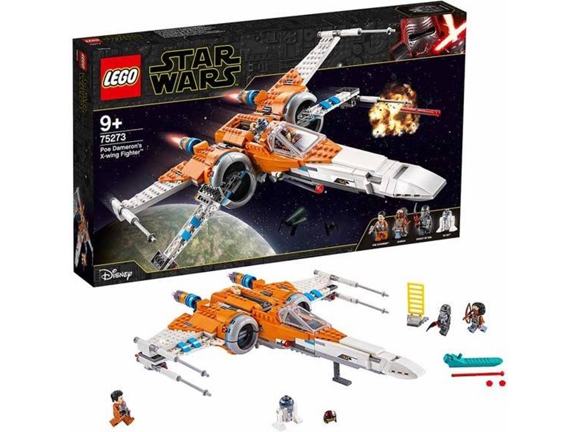 LEGO Star Wars: Poe Dameron's X-wing Fighter - 75273 (Idade mínima: 9 - 761 Peças)