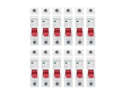 12 Peças Disjuntor MCb DZ47 63Z DC250V 1P 20A S/MARCA