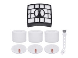 Negociação inteligente para filtros shark nv680ukt, 3 filtros de espuma e 1 filtro hepa compatível com nv680 nv683 nv681 nv800uk nv800