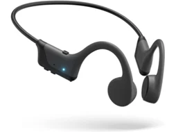 Fones de Ouvido de Condução Óssea Sem Fio Bluetooth com Microfone 8 Horas de Reprodução Adequado para Esportes JIAPEI (preto)