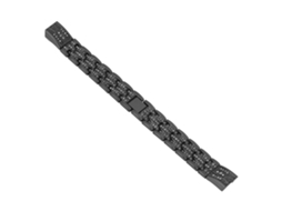 Pulseira de Relógio Fitbit Alta, Material Metal com Diamantes Preto e Branco. EOOCOO