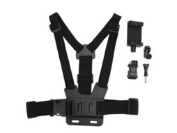 Cellphone Selfie Chest Mount Strap Adjustable Angle For Live Streaming Riding Sports Camera LAXISCREED