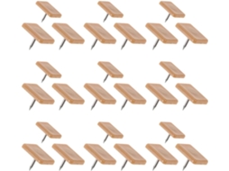Conjunto De 30 Corrediças Para Gavetas Com Fixação Por Pregos, Deslizadores De Plástico Com Encaixe, Em Abs E Ferro
