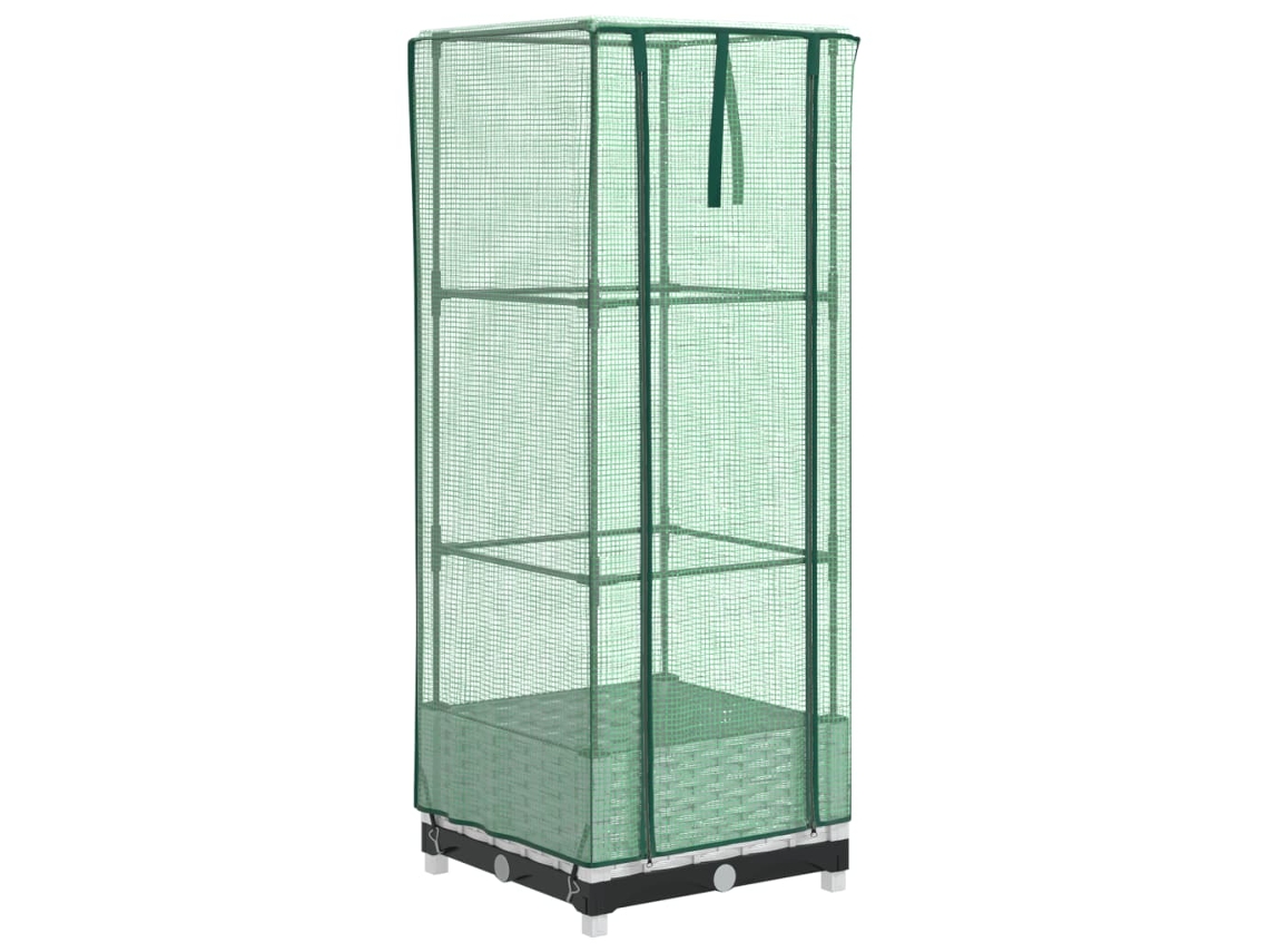 Raised Bed, Raised Beds Vidaxl Branco Polipropileno (40 X 40 X 123 Cm)