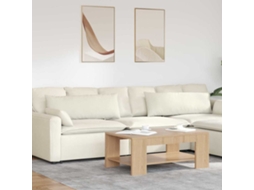Vidaxl Travesseiros De Sofá 2 Pcs Creme 120 X 40 Cm
