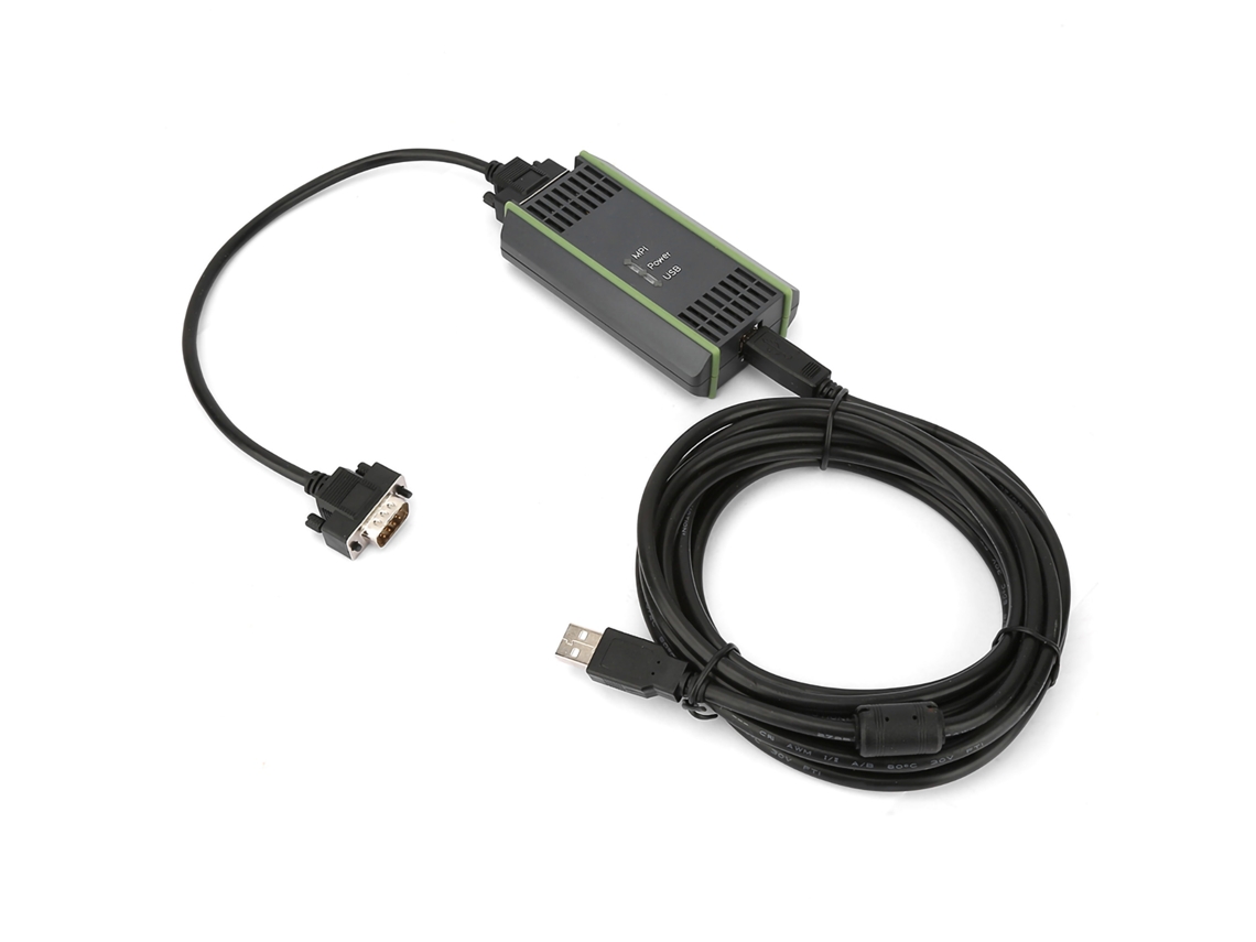 Laxiscreed Cabo De Programação Universal Para Siemens S7-200, 300, 400, Com Isolamento Para Proteção
