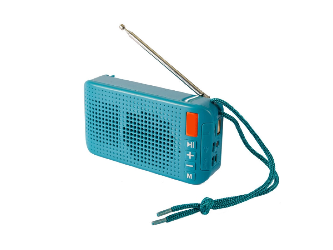 Caixa de Som Bluetooth Mini Subwoofer Lanterna com Cartão EOOCOO