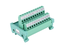 Placa De Adaptador De Sinais Terminal Plc Breakout Board Com Conector De Bloco Terminal Scsi 20p