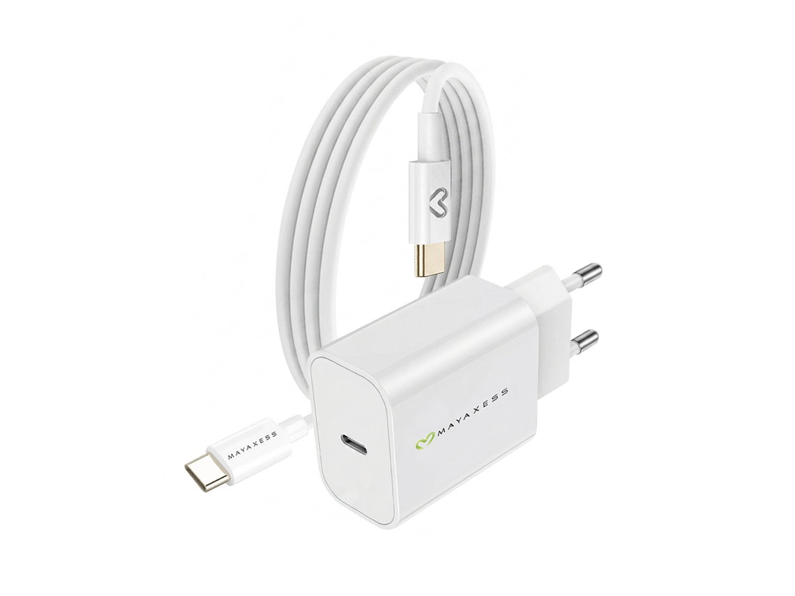 Carregador de Parede para Xiaomi 17 Ultra 20w + Cabo Usb c 1m MAYAXESS