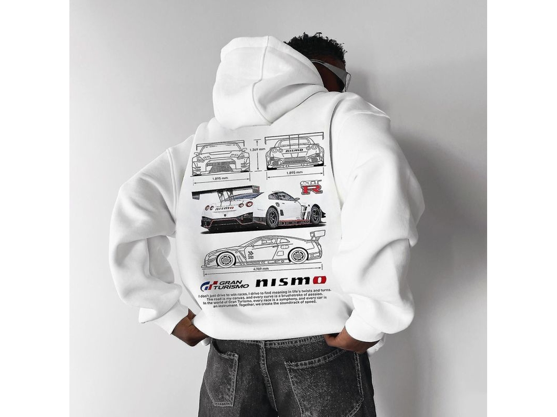 Fasst moletom Porsche 911 para Entusiastas de Carros Unissex Oversize de Alta Qualidade Moda Casual