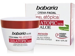 Creme de Rosto BABARIA Pele Atópica Aloe Vera Creme de Rosto 0 (50 ml)