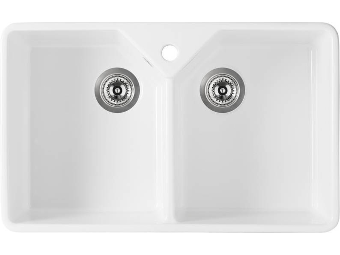 Lava Loiça FRASA Legu 36/36 Cerâmico (Branco - 22x79.3x49.1 cm)