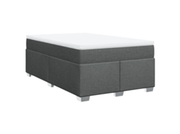 Box Spring Bed, Box Spring Beds Vidaxl Cinzeto Tecido (120 X 200 Cm)
