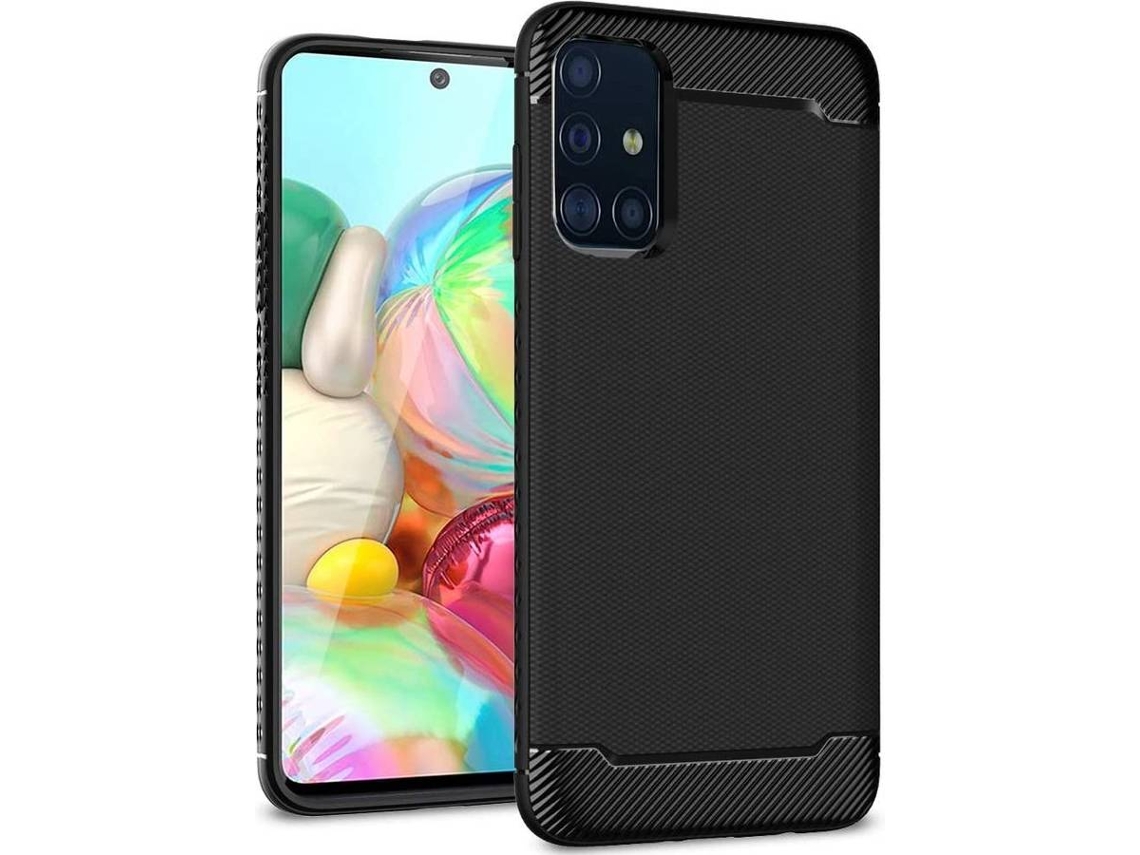 Capa Samsung Galaxy A71 4G HONGWE. Preto