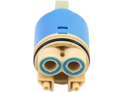 Cartucho Cerâmico Para Torneira, Cartucho Cerâmico Para Cozinha Ou Banheiro 35 Mm, Azul, Cerâmica Para Misturador, Com Base