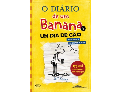 Livro O Diário de um Banana 4: Um Dia de Cão de Jeff Kinney (Português - 2011)