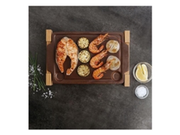 Barbecue De Pedra Anaflor Cerâmica (36,5 X 24 Cm)