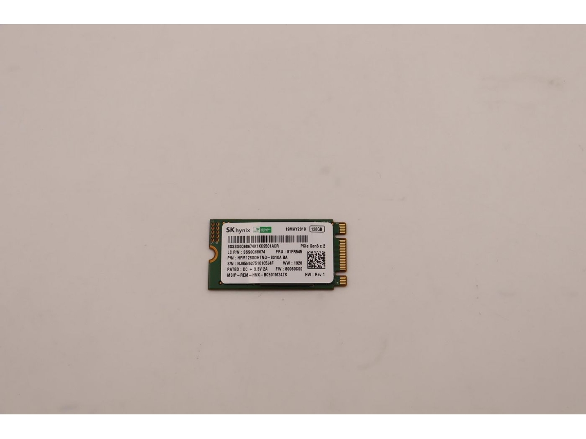 128 GB M.2 2242 PCIe Lenovo