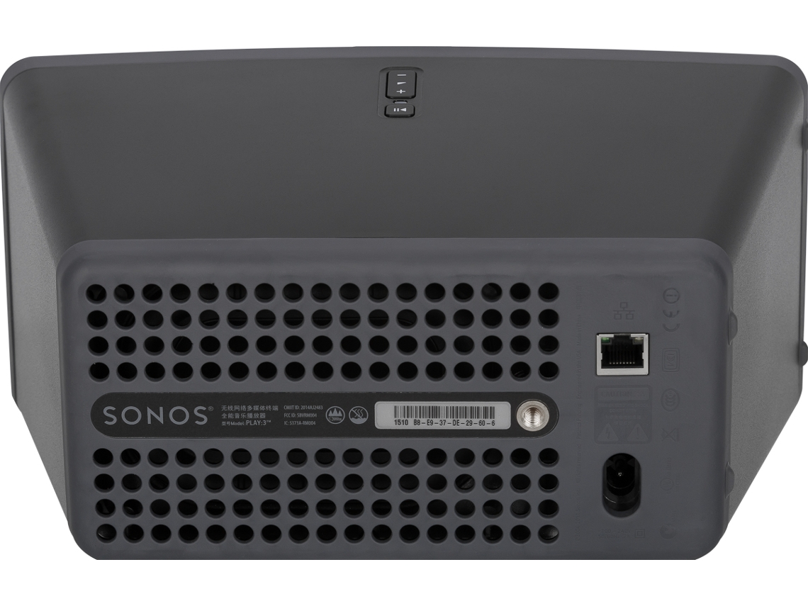 Coluna Multiroom SONOS PLAY 3 (Preto)