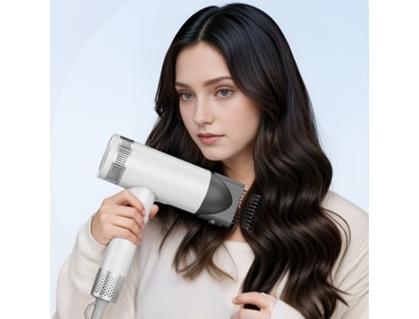 Secador De Cabelo De Alta Velocidade Com Motor Brushless 110.000 Rpm Íons De Plasma, Silencioso E Ideal Para Uso Profissional Yt