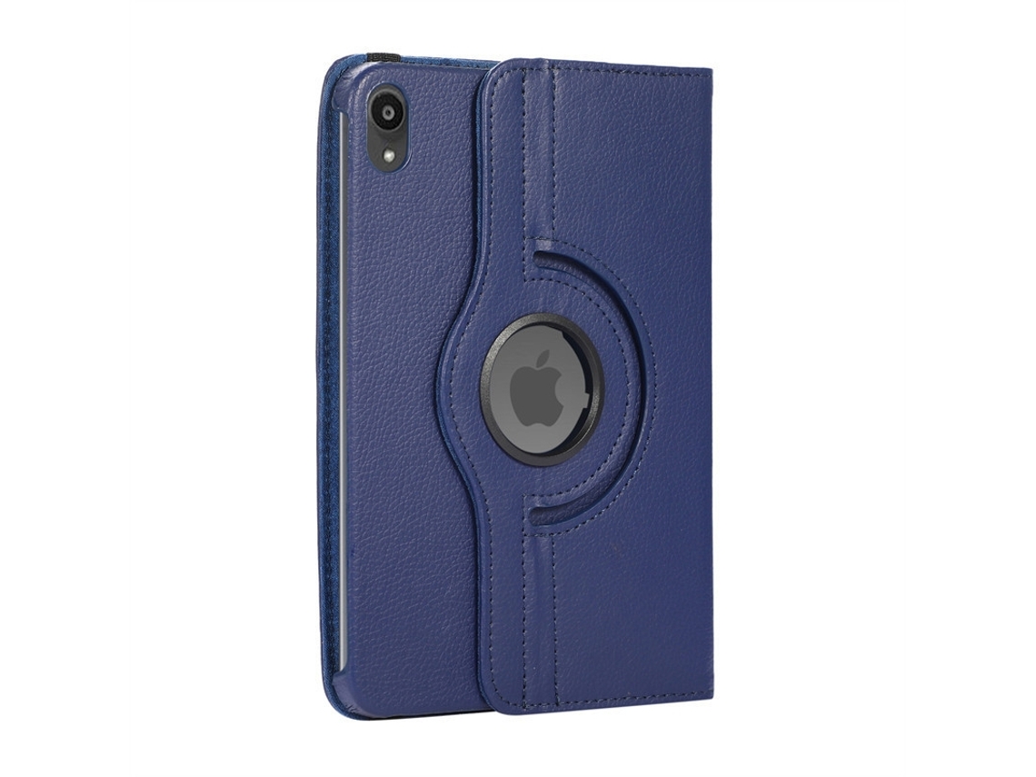 Capa Com Teclado Bluetooth Compatível Com Ipad 234, Giratória 360°, Suporte Integrado, Cor Azul
