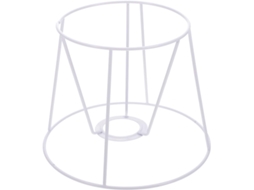 Suporte De Ferro Para Luminária De Mesa (faça Você Mesmo) Ø14-19 Cm Altura 15 Cm Acessório Para Iluminação De Teto