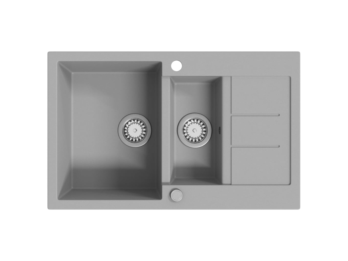 Kitchen Sink, Kitchen Sinks Vidaxl Cinzeto Granito (n/a)