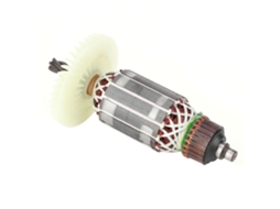 Rotor de motor de martelo elétrico de alta potência de 26" totalmente em cobre com armadura universal de 5 dentes