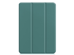 Capa Para Apple Ipad Pro 11 2024 Verde Escuro