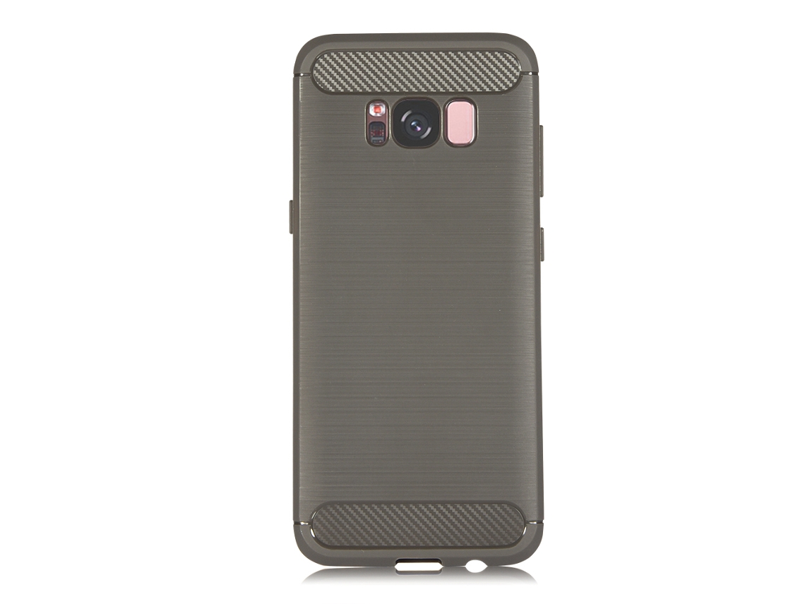 Capa de Telefone Samsung Galaxy S8 com padrão de carbono EOOCOO