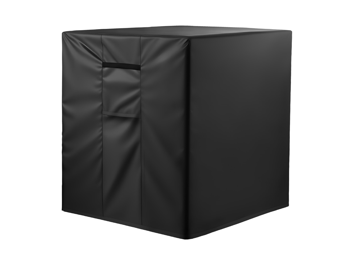 Capa protetora para ar condicionado Vevor, 960 x 960 x 1010 mm, à prova d'água, preta