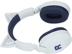 Fone De Ouvido Sem Fio Asixxsix Com Orelhas Gato, Bluetooth 5 4com Luz Led, Microfone, 35 Horas De Reprodução, Limite De