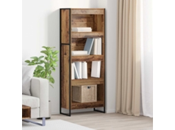 Vidaxl Gabinete De Livros 60 X 30 X 155 Cm Derivados De Madeira