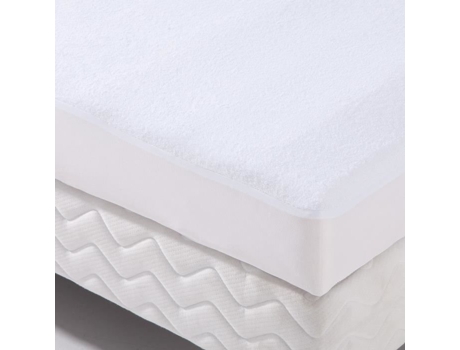 Protetor de colchão Poyet  Motte Branco 90 x 200